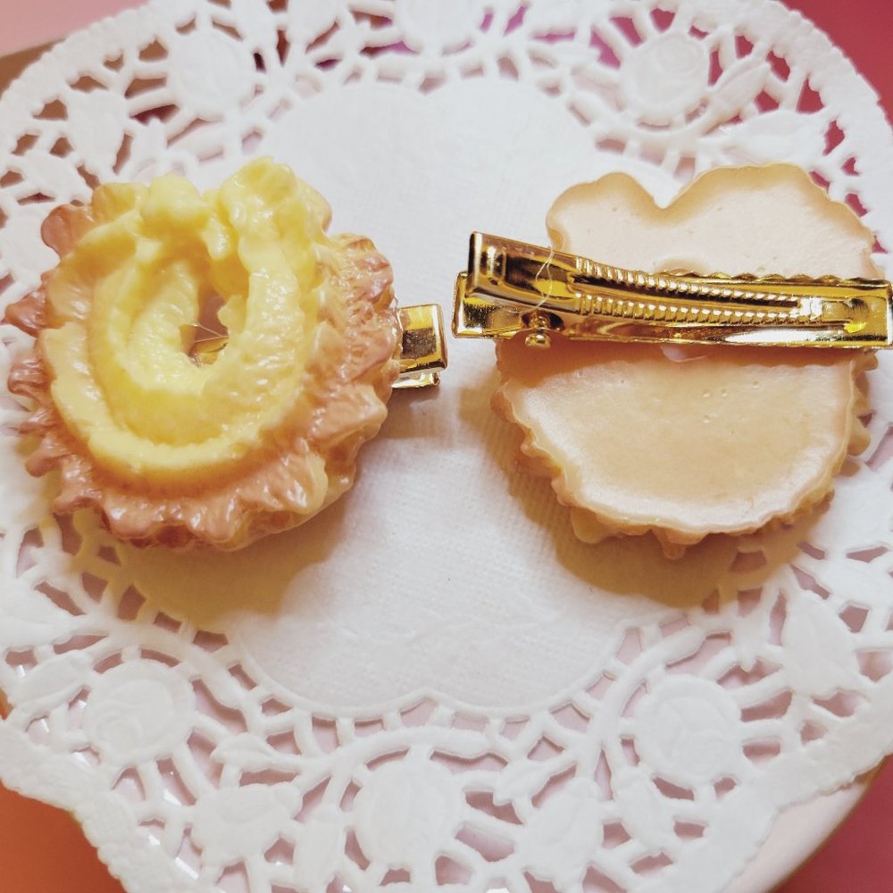 Sweet & Sticky Buttermilk Cookie Hair Barrette